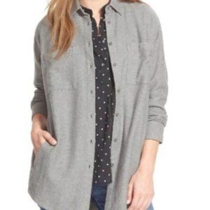 Madewell Cotton Flannel Button Down Sz M
